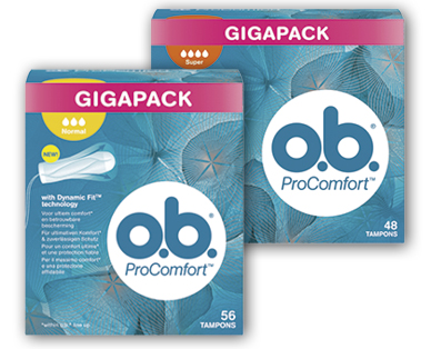 Assorbenti interni ProComfort confezione scorta O.B.(R)