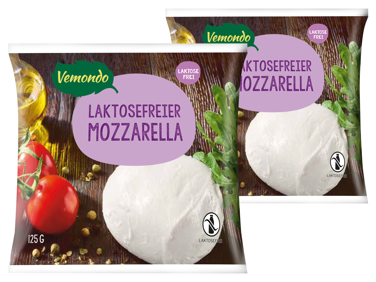 VEMONDO Laktosefreier Mozzarella