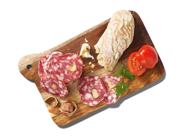 French Style Air-Dried Salami Slices with Nuts