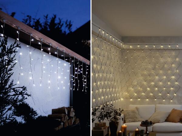 LED-Lichtervorhang/-netz