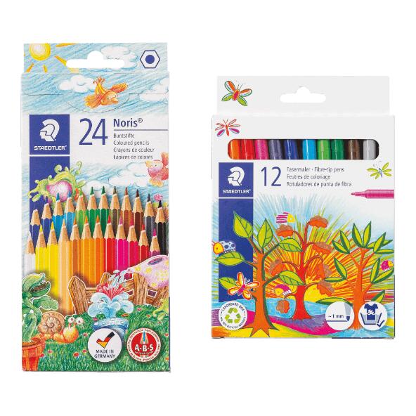 STAEDTLER(R) 				Feutres ou crayons de couleur
