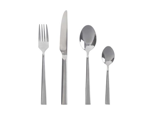 Set de couverts en acier inox, 24 pièces