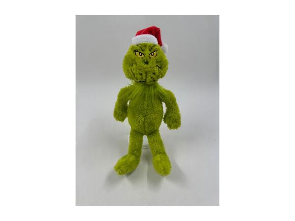 The Grinch In A Santa Hat Soft Toy