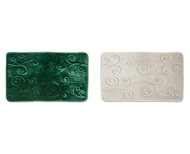 Huntington Home 20" x 34" Memory Foam Bath Mat