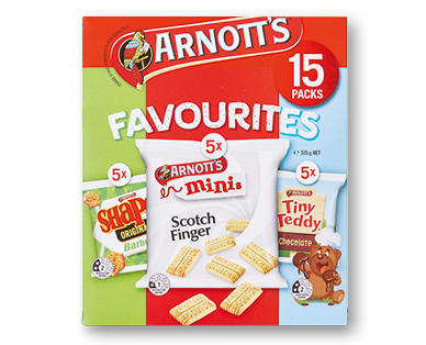 Arnott's Variety Boxes 12pk/292g or 15pk/375g