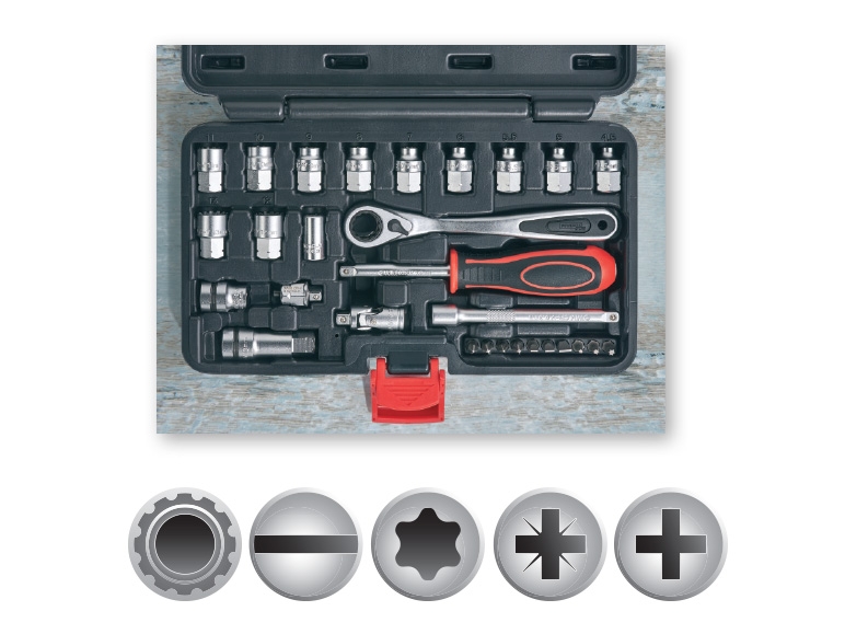 POWERFIX Drive Socket Set