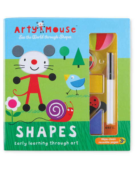 Arty Mouse Shapes Book and Kit
