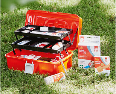 Camping First Aid Kit 64pc