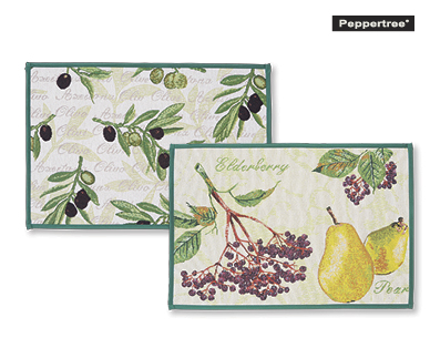 WOVEN TAPESTRY FLOOR MAT