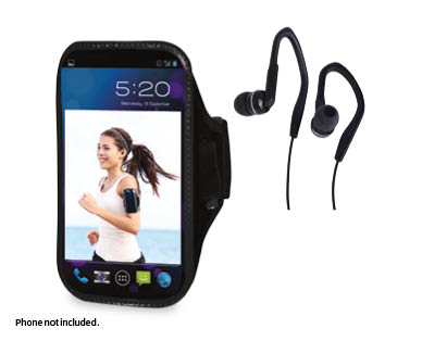 Sports Armband and Earphones