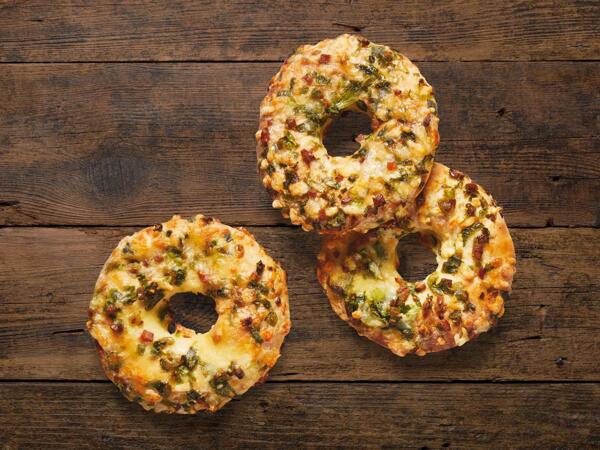 Flammkuchen-Donut