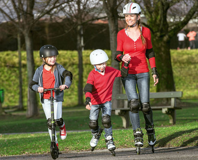 BIKEMATE Fahrrad-/Skaterhelm für Kinder und Jugendliche