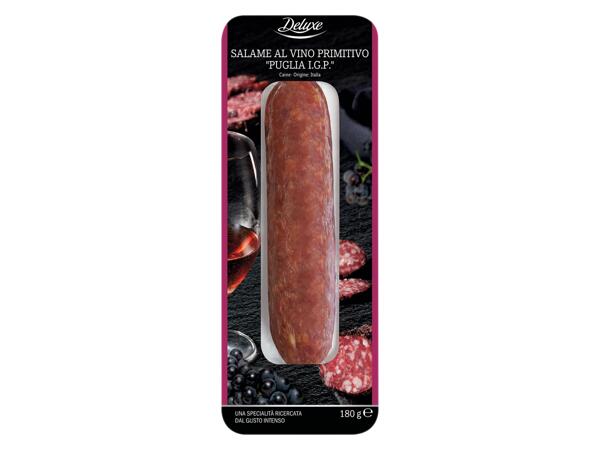Salami with Primitivo Wine "Puglia PGI"