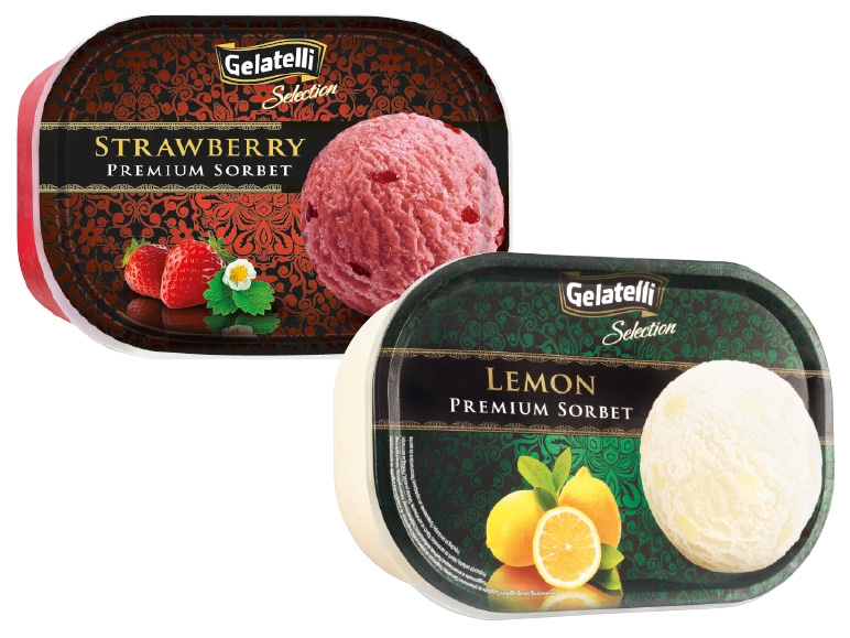 GELATELLI SELECTION Fruchtsorbet
