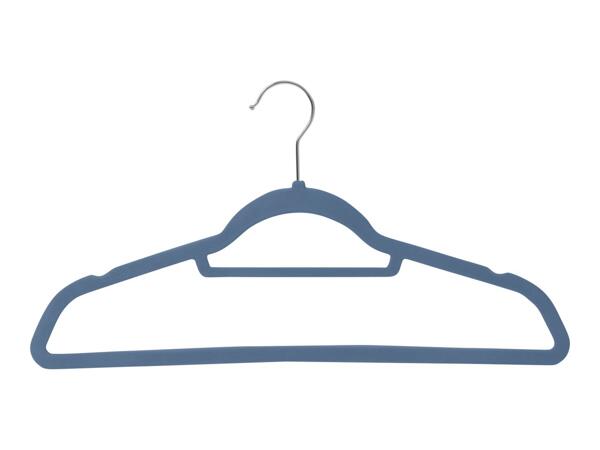 Livarno Home Coat Hangers - 10 pack Blue