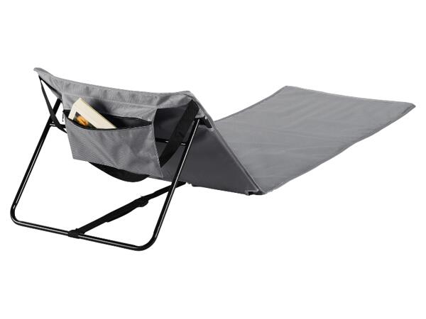 Foldable Beach Lounger with Backrest