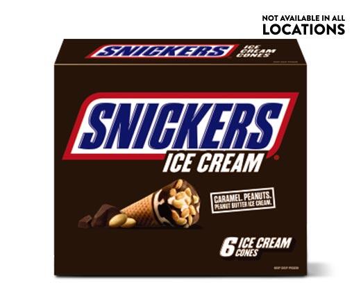 Snickers 
 Ice Cream Cones