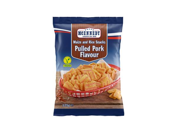 Pulled pork snack