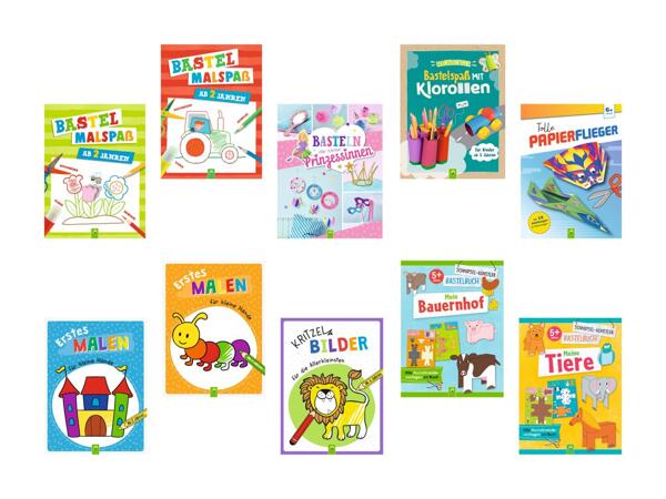 Livre de bricolage/​coloriage (action valable uniquement en Suisse alémanique)