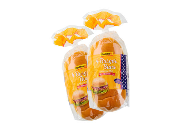 Brioche hamburgerbröd