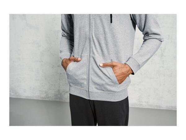 Crivit Men's Zip-Up Hoodie - Grey