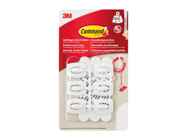 3M Command Hooks or Strips