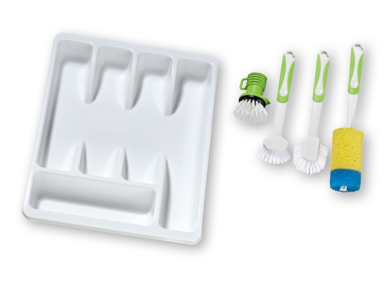 Ernesto Cutlery Drawer Organiser and Washing-Up Brushes