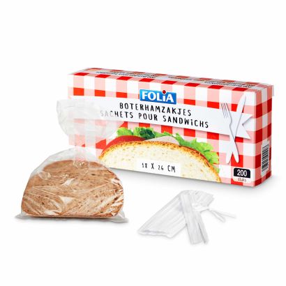 Sachets pour tartines, 200 pcs