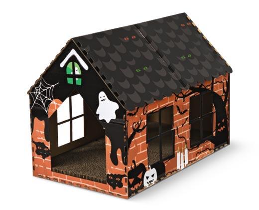 Heart to Tail 
 Halloween Cat Scratching Playhouse