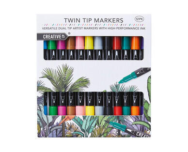 Markers or Watercolour Paint Set
