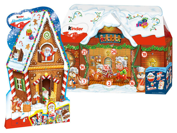 Kinder 3D-Haus Adventkalender