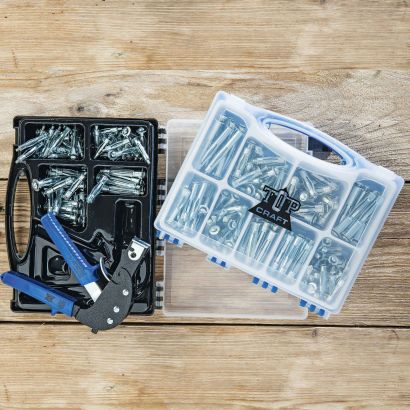 Pluggenset voor spouwmuren