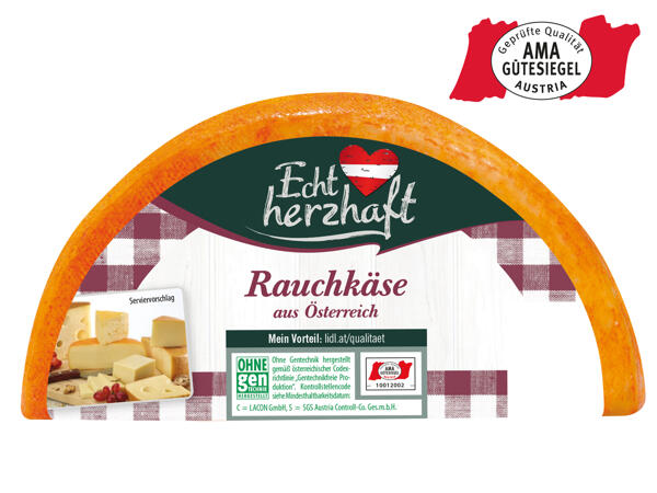 Rauchkäse im Halblaib