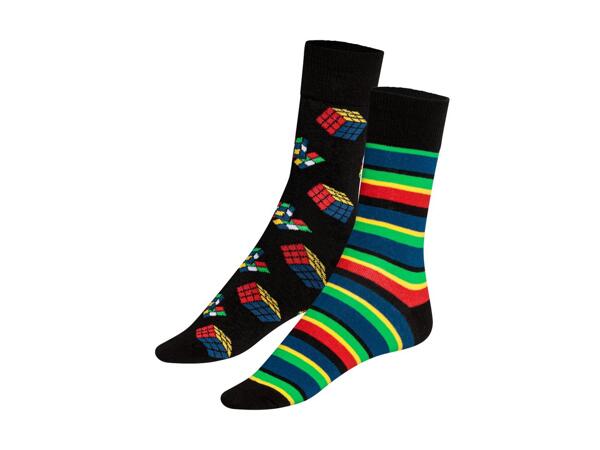 Men's or ladies' socks, 2 pairs