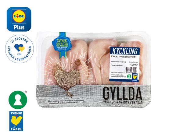 Färsk kycklingbröstfilé