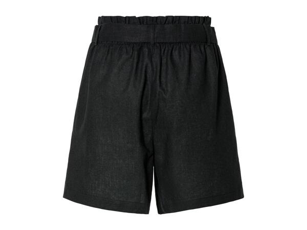 Esmara Ladies' Linen Paperbag Shorts