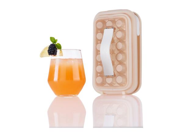 Livarno Home Orange Ice Cube Mould