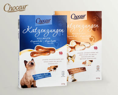 CHOCEUR Katzenzungen, Doppelpkg.