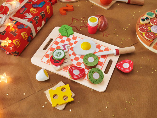 Wooden Toy Food Set