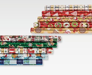Papier cadeau de Noël