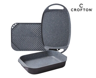 Cast Aluminium Roaster, Teppanyaki Plate or Reversible Griddle