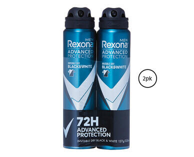 Rexona Advanced Protection Antiperspirant 72 Hour 2 x 127g/130g