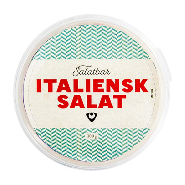 SALATBAR 	 				Karry- eller italiensk salat