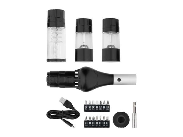 Parkside 4V Cordless Screwdriver Set with BBQ Accessories