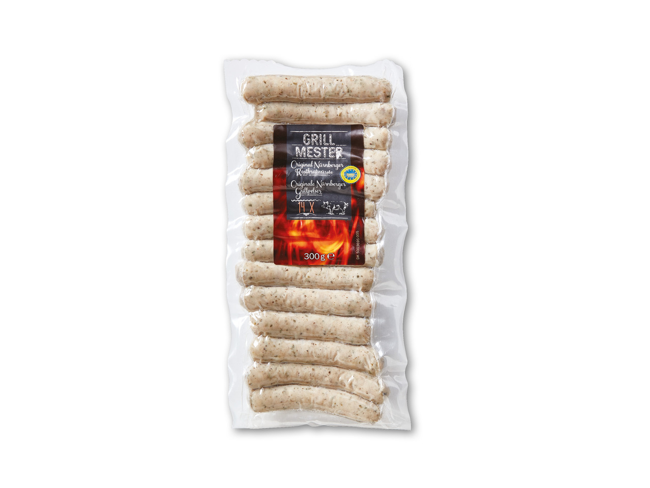 GRILLMESTER Originale Nürnberger grillpølser