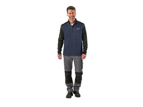 Men's thermal half-zip fleece