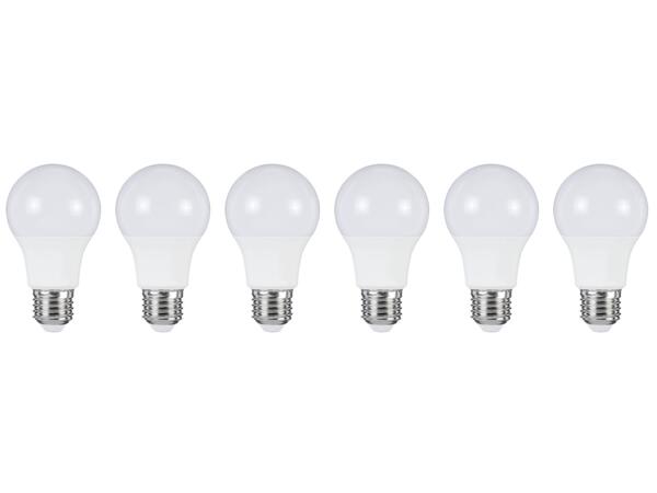 Led light bulbs, 6 pieces