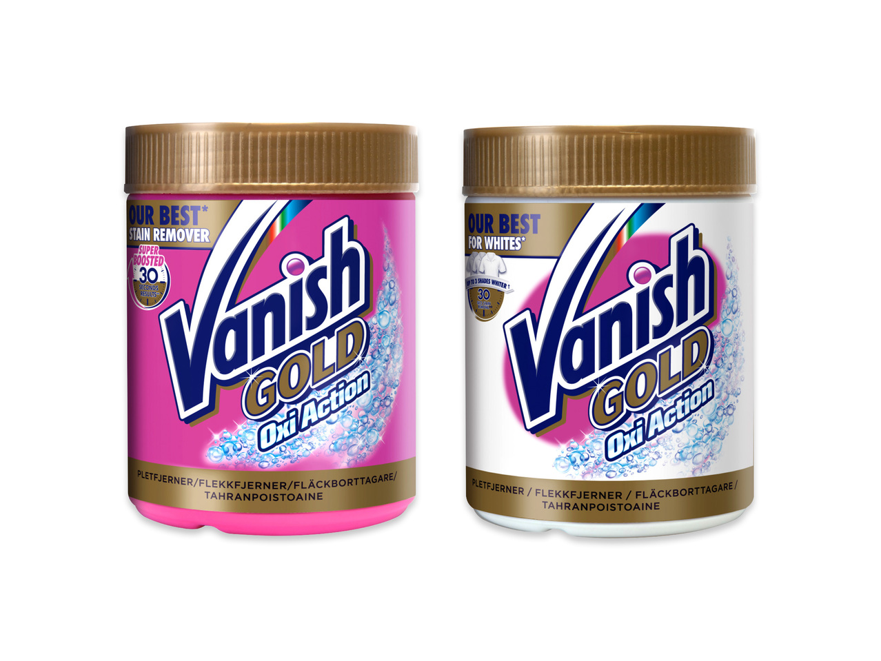 Vanish gold oxi action