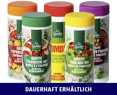 LE GUSTO 
 GEWÜRZ STREUER