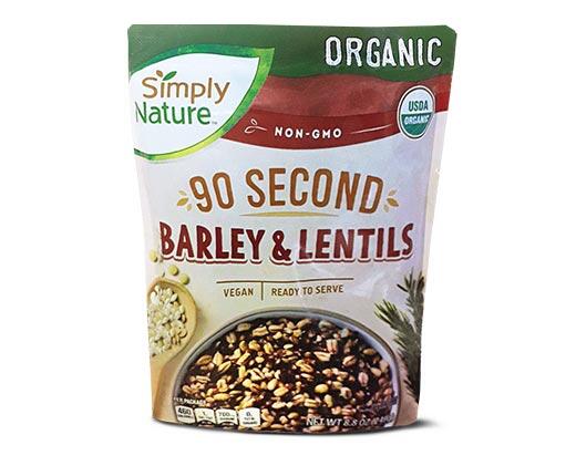 Simply Nature Organic Farro or Barley and Lentils
